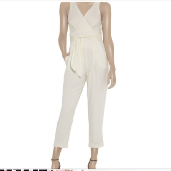 theory silk jumpsuit